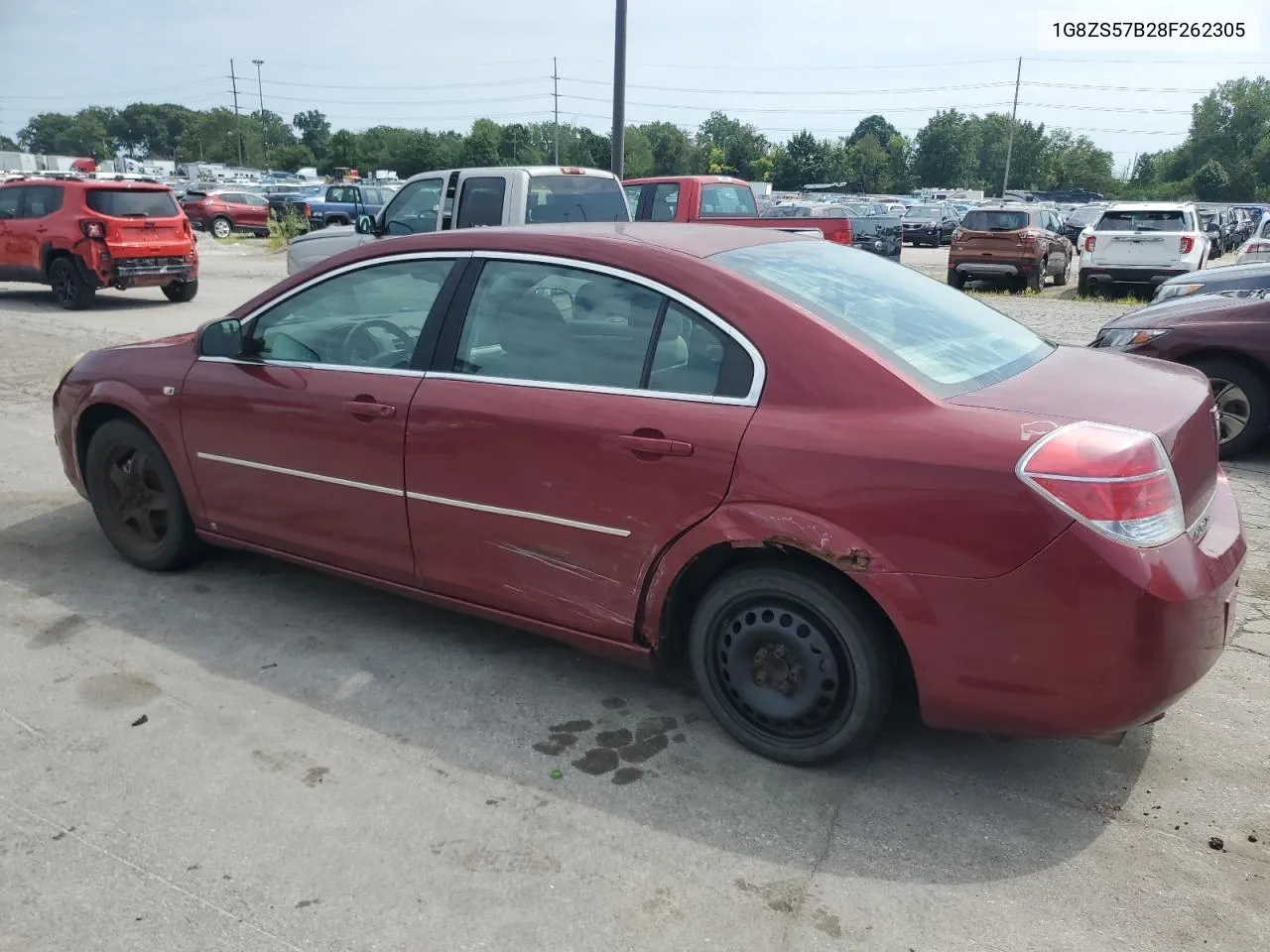 2008 Saturn Aura Xe VIN: 1G8ZS57B28F262305 Lot: 64936094