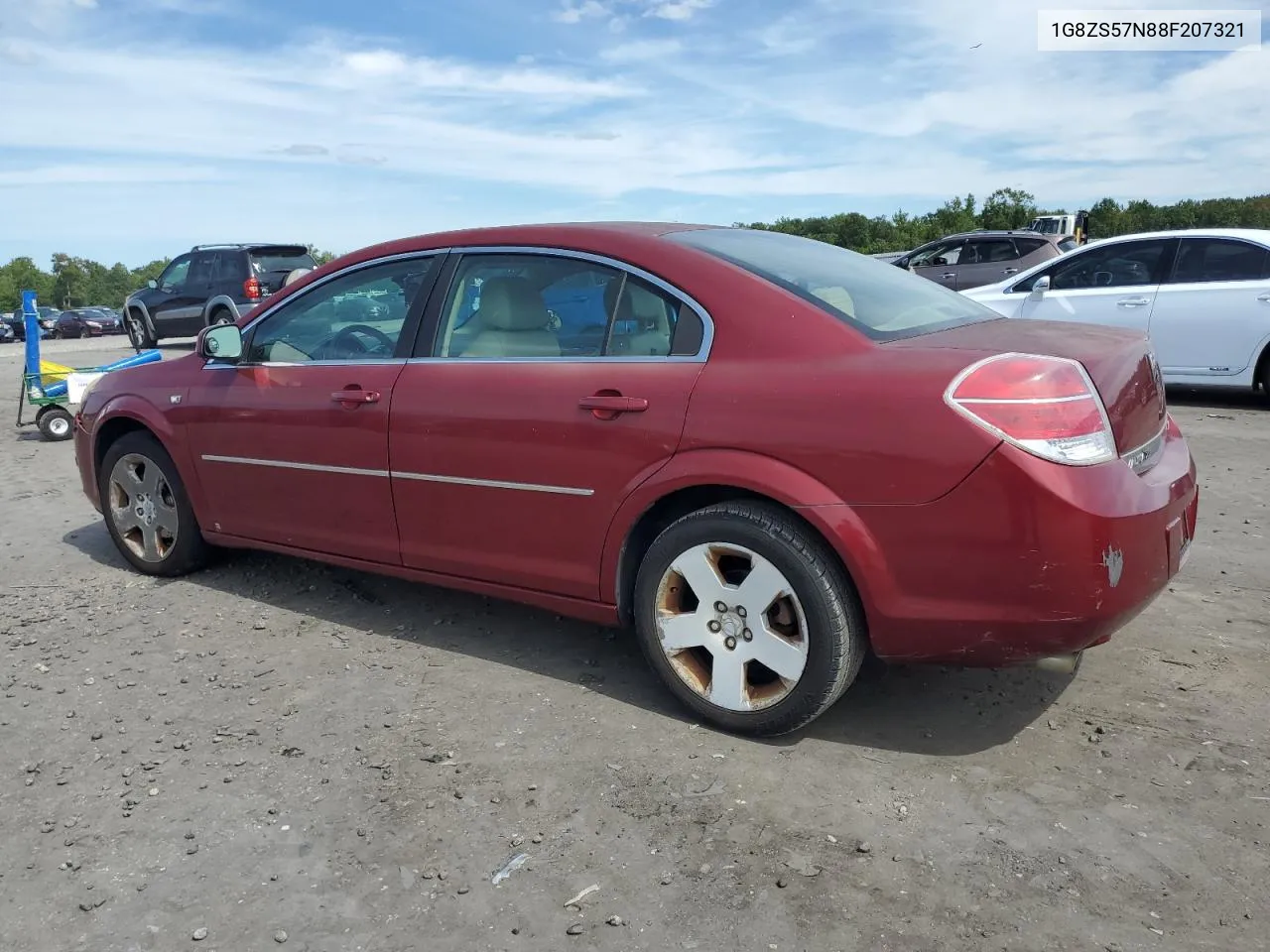 2008 Saturn Aura Xe VIN: 1G8ZS57N88F207321 Lot: 70140284