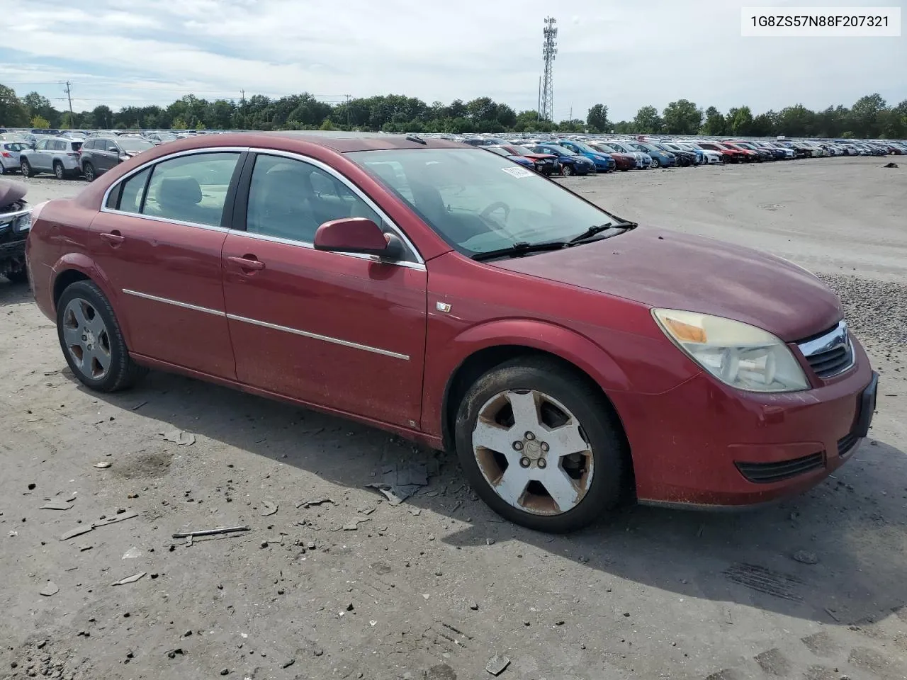 2008 Saturn Aura Xe VIN: 1G8ZS57N88F207321 Lot: 70140284