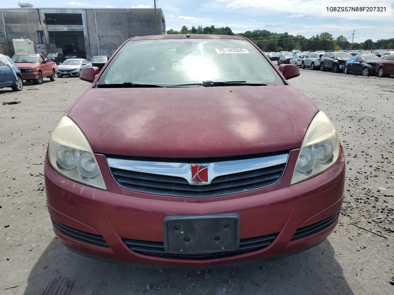 2008 Saturn Aura Xe VIN: 1G8ZS57N88F207321 Lot: 70140284