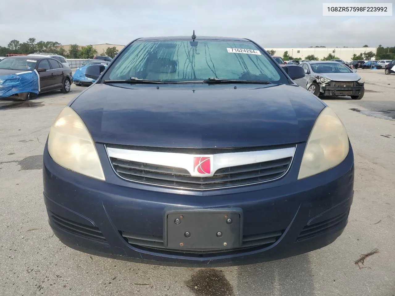 1G8ZR57598F223992 2008 Saturn Aura Green Line