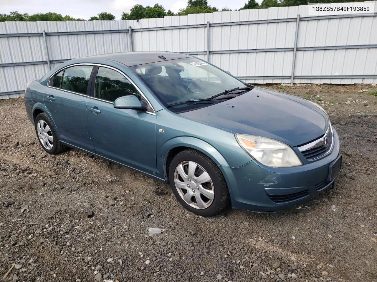 2009 Saturn Aura Xe VIN: 1G8ZS57B49F193859 Lot: 57359394