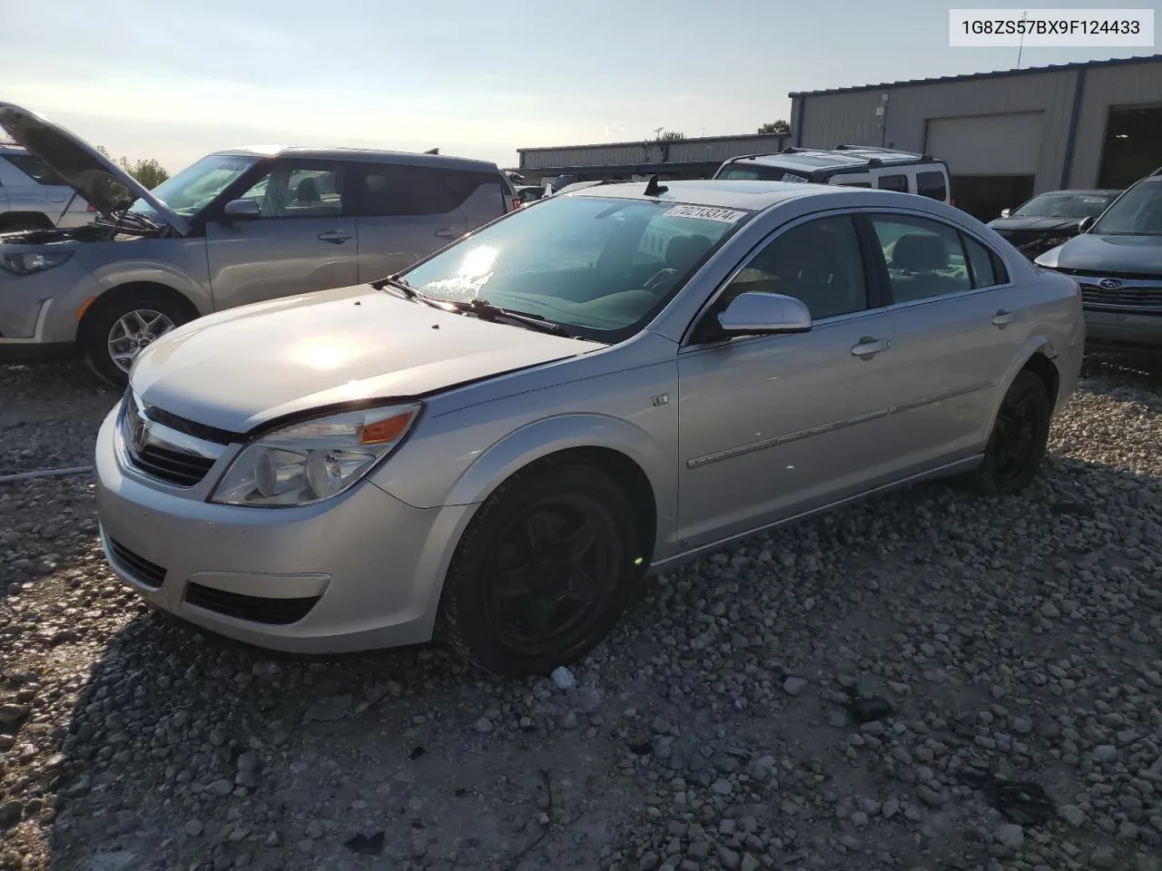 2009 Saturn Aura Xe VIN: 1G8ZS57BX9F124433 Lot: 70213374