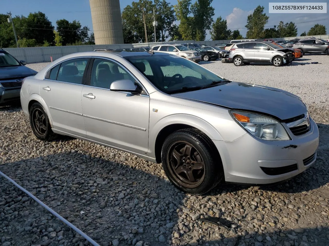 2009 Saturn Aura Xe VIN: 1G8ZS57BX9F124433 Lot: 70213374