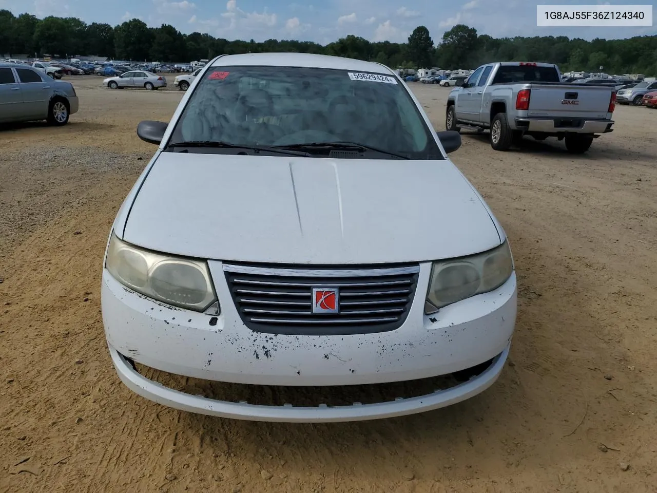 2006 Saturn Ion Level 2 VIN: 1G8AJ55F36Z124340 Lot: 59629424