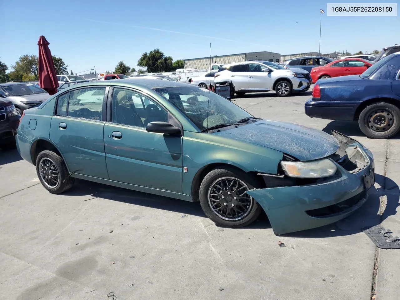 2006 Saturn Ion Level 2 VIN: 1G8AJ55F26Z208150 Lot: 70432754