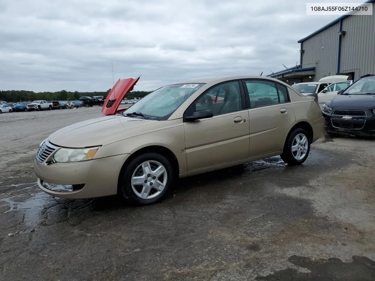 1G8AJ55F06Z144710 2006 Saturn Ion Level 2