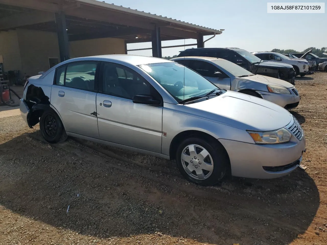 2007 Saturn Ion Level 2 VIN: 1G8AJ58F87Z101259 Lot: 69086894