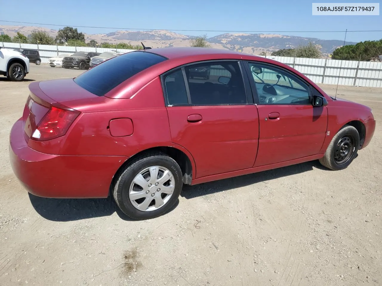 2007 Saturn Ion Level 2 VIN: 1G8AJ55F57Z179437 Lot: 69900614