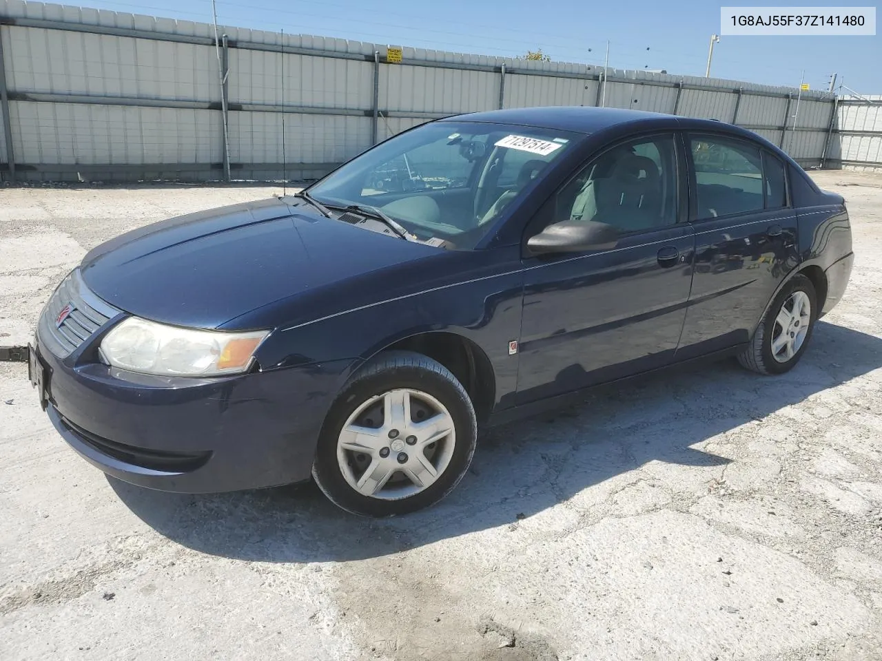 1G8AJ55F37Z141480 2007 Saturn Ion Level 2