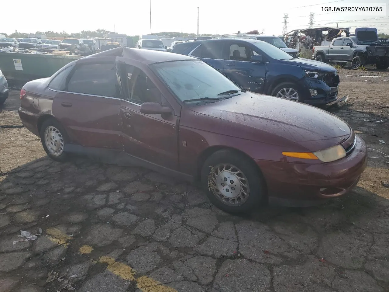 2000 Saturn Ls2 VIN: 1G8JW52R0YY630765 Lot: 69374504