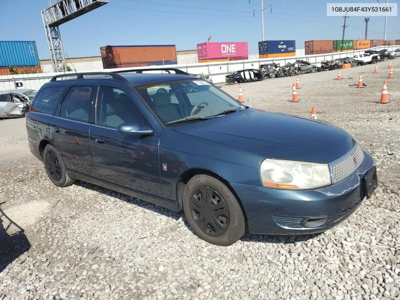 2003 Saturn Lw200 VIN: 1G8JU84F43Y531661 Lot: 71306174