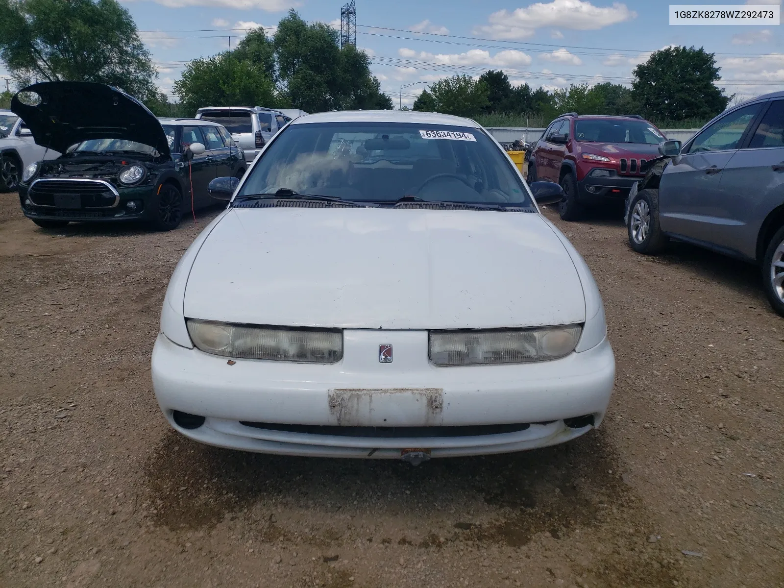 1998 Saturn Sw2 VIN: 1G8ZK8278WZ292473 Lot: 63634194