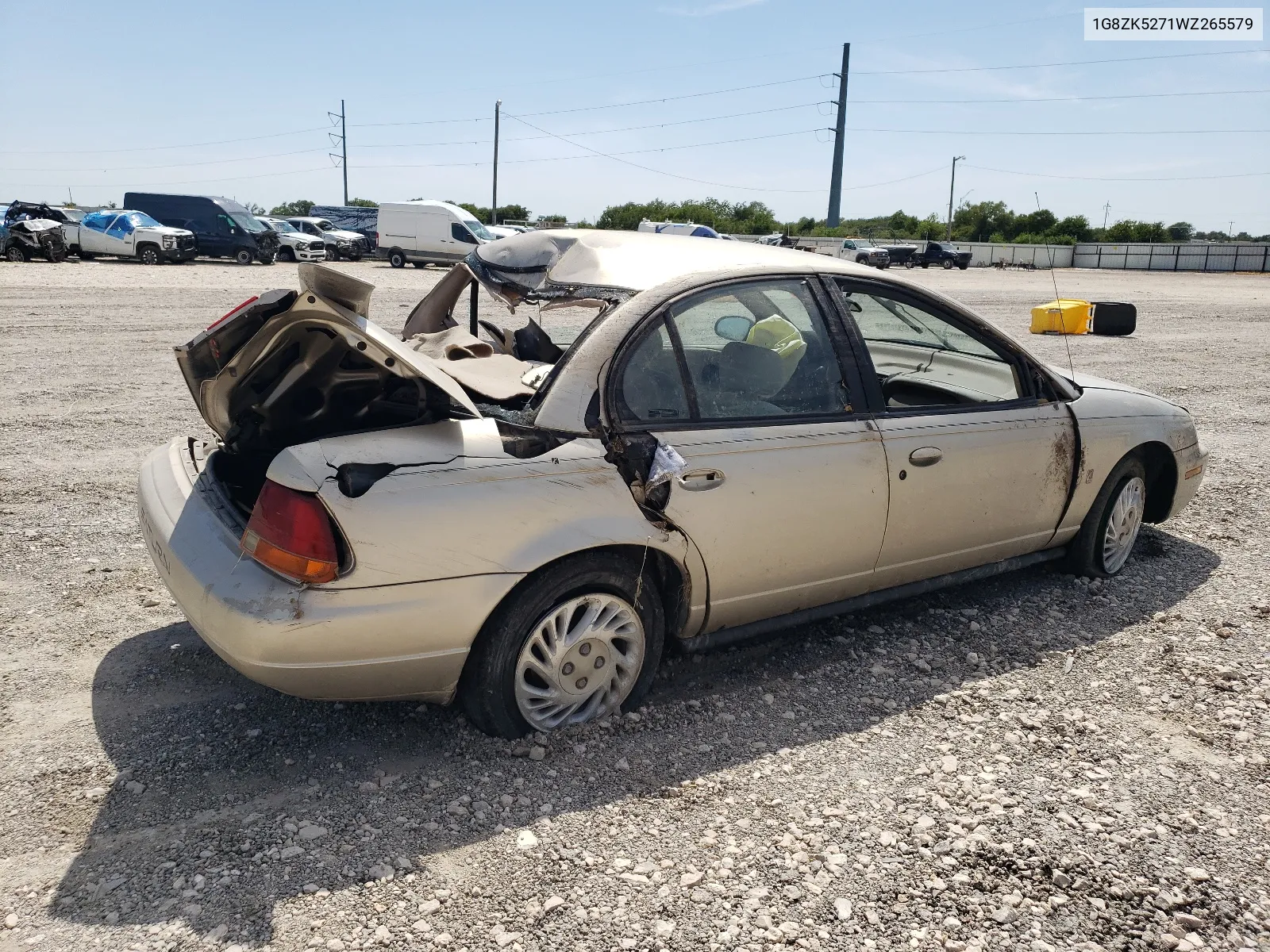 1998 Saturn Sl2 VIN: 1G8ZK5271WZ265579 Lot: 68153934