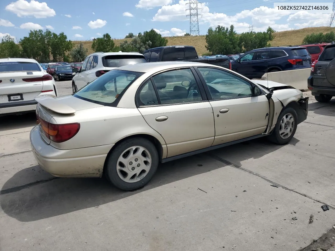 2002 Saturn Sl2 VIN: 1G8ZK52742Z146306 Lot: 66030954