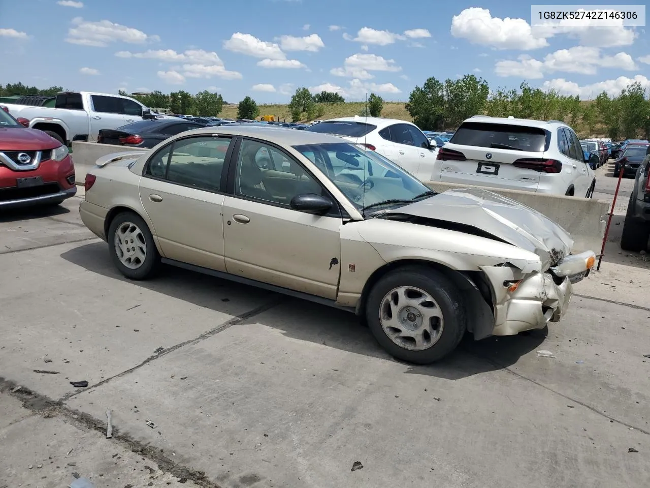 2002 Saturn Sl2 VIN: 1G8ZK52742Z146306 Lot: 66030954