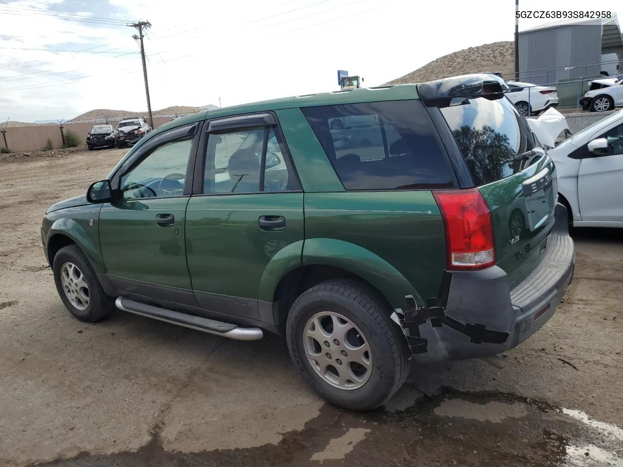 2003 Saturn Vue VIN: 5GZCZ63B93S842958 Lot: 61607504