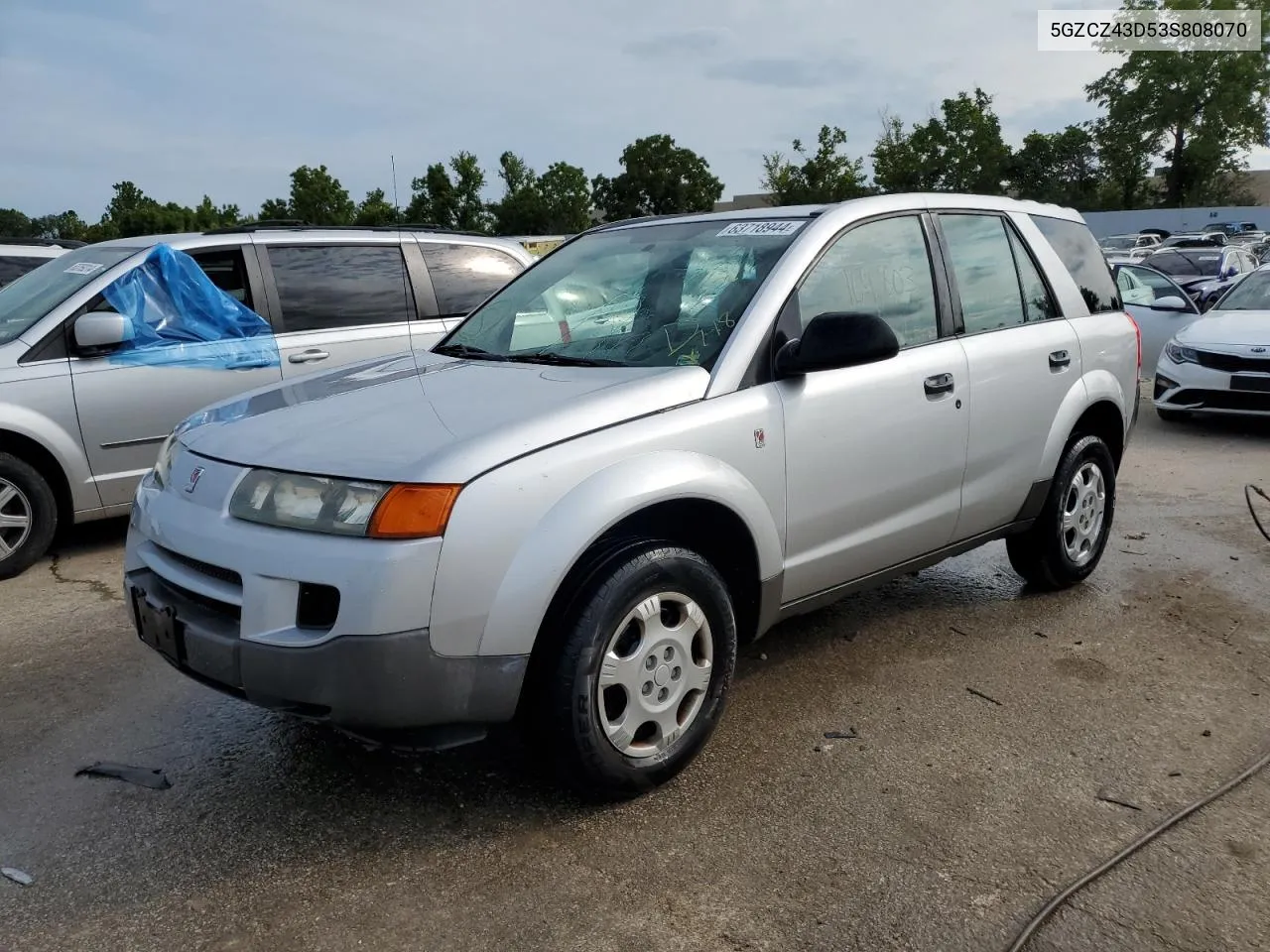 2003 Saturn Vue VIN: 5GZCZ43D53S808070 Lot: 63718944