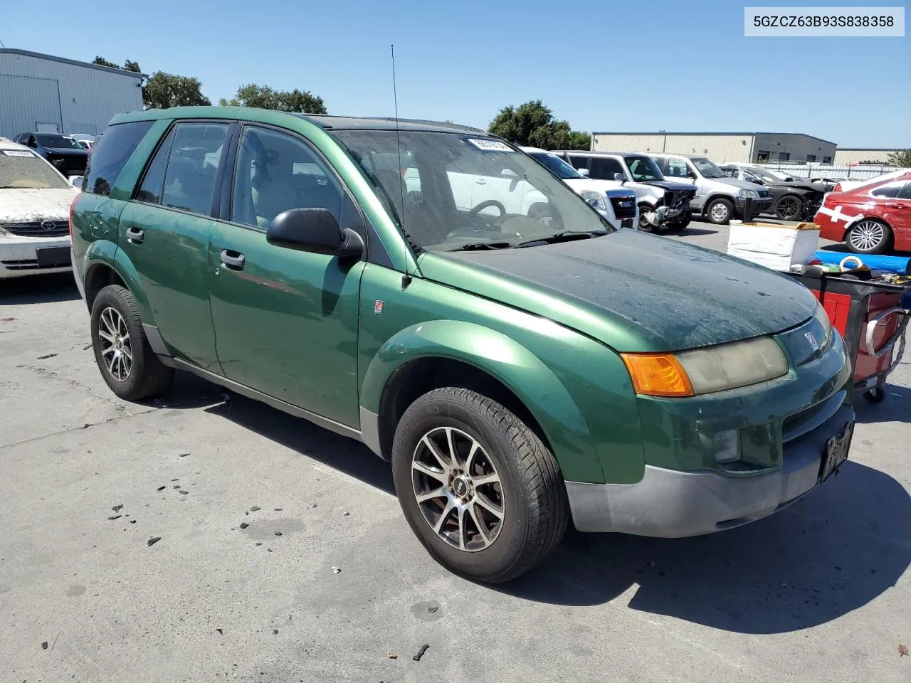 2003 Saturn Vue VIN: 5GZCZ63B93S838358 Lot: 66519734