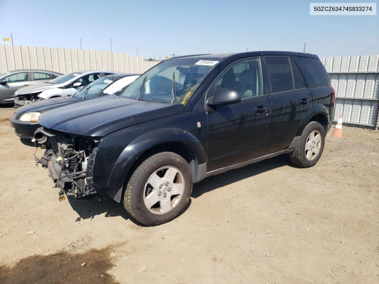 2004 Saturn Vue VIN: 5GZCZ63474S833274 Lot: 63048604