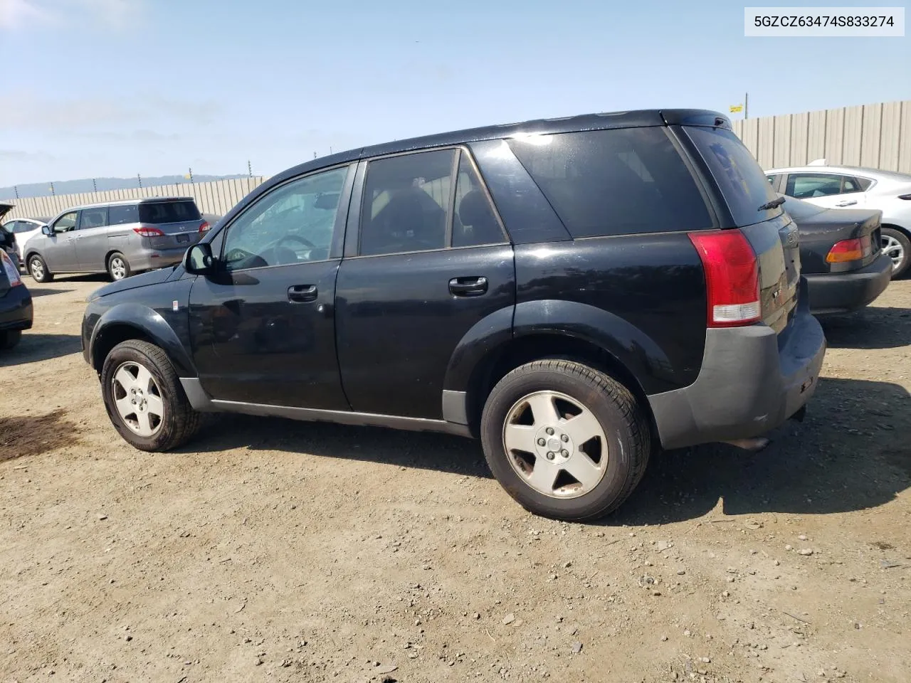 2004 Saturn Vue VIN: 5GZCZ63474S833274 Lot: 63048604