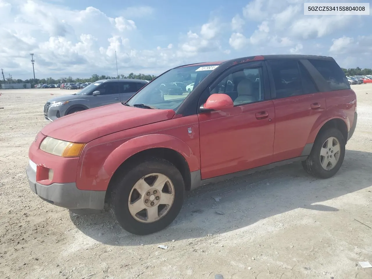 2005 Saturn Vue VIN: 5GZCZ53415S804008 Lot: 71879924