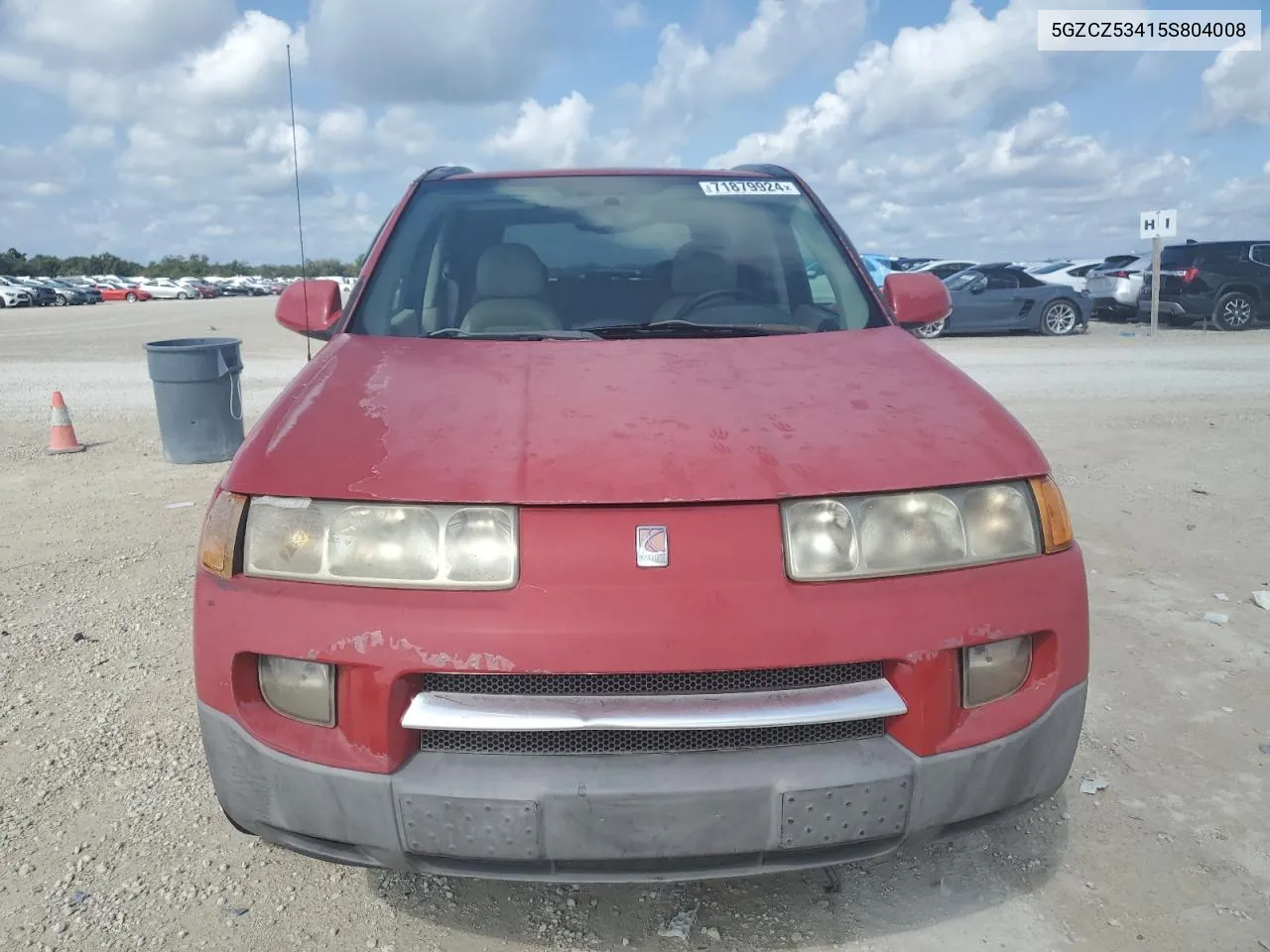 2005 Saturn Vue VIN: 5GZCZ53415S804008 Lot: 71879924