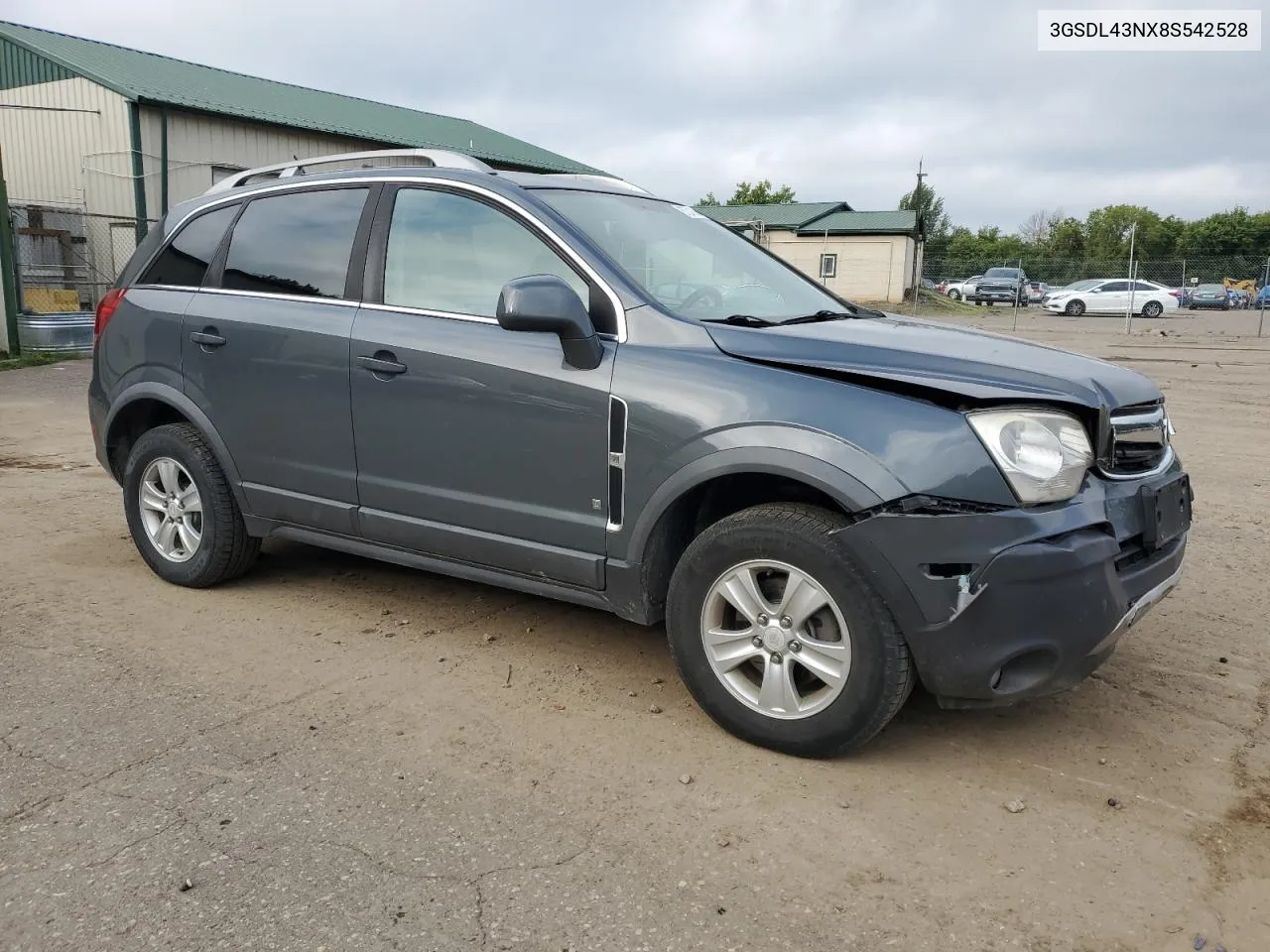 2008 Saturn Vue Xe VIN: 3GSDL43NX8S542528 Lot: 67521354