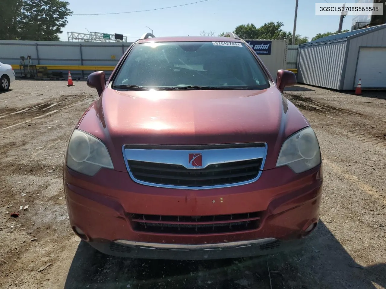 2008 Saturn Vue Xr VIN: 3GSCL53708S565545 Lot: 67642744