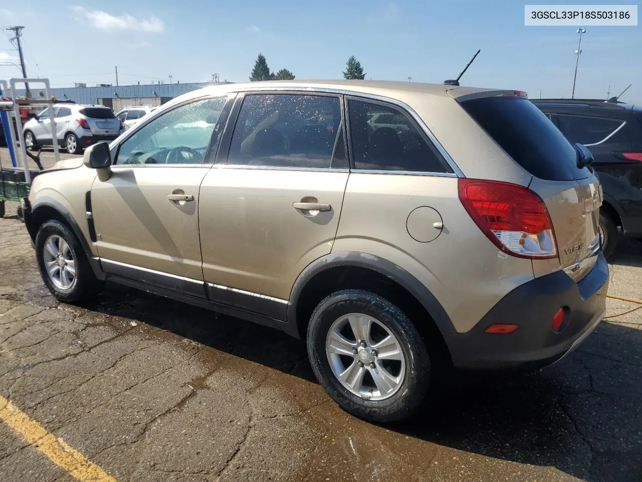 2008 Saturn Vue Xe VIN: 3GSCL33P18S503186 Lot: 70573184