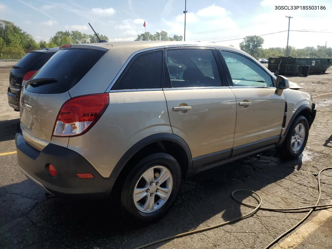 2008 Saturn Vue Xe VIN: 3GSCL33P18S503186 Lot: 70573184