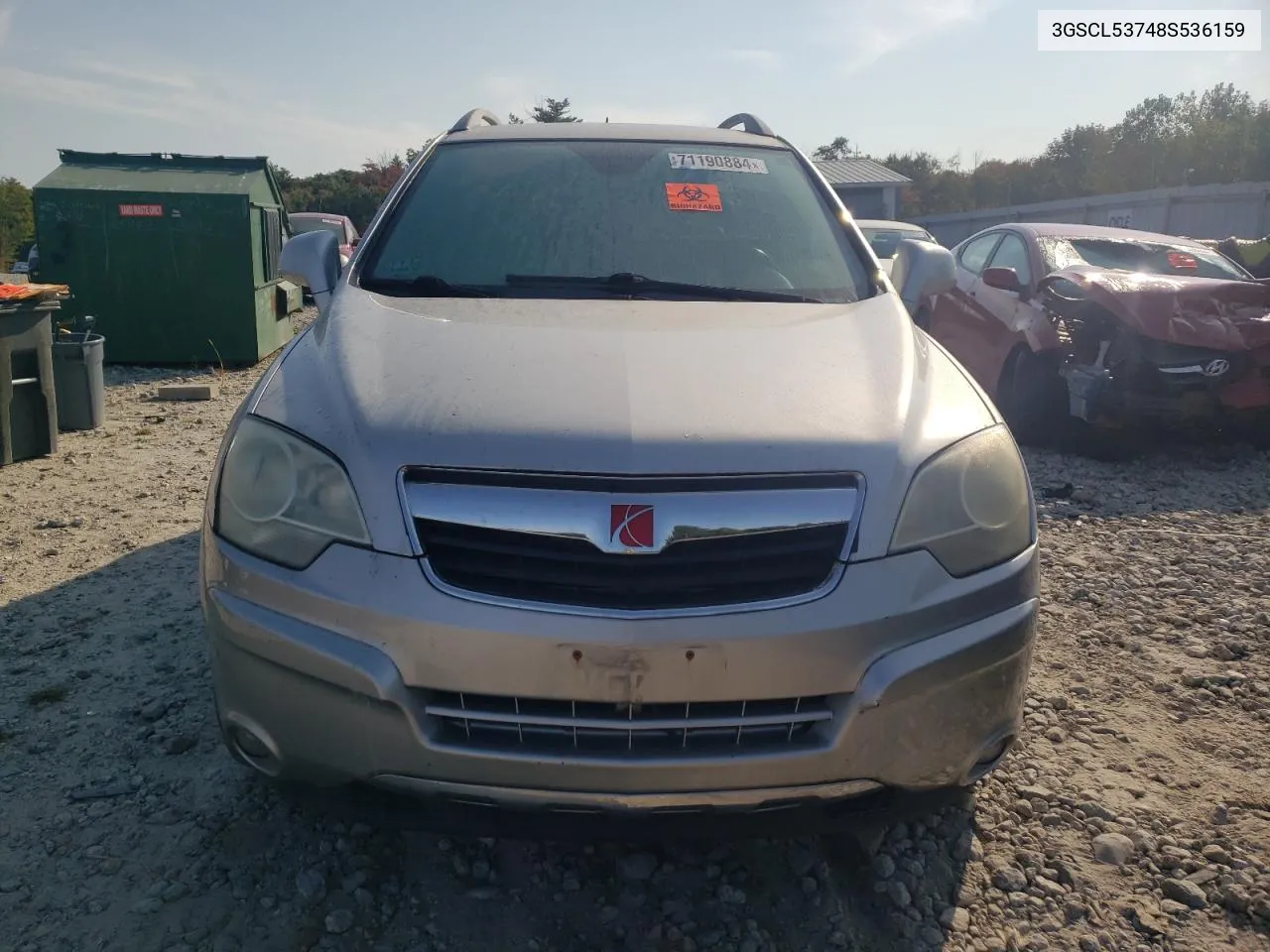 3GSCL53748S536159 2008 Saturn Vue Xr