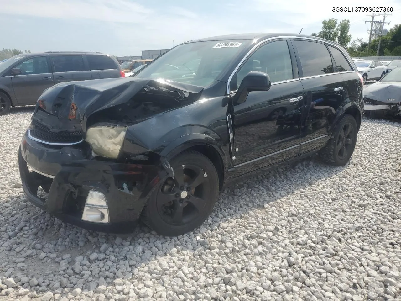 2009 Saturn Vue Redline VIN: 3GSCL13709S627360 Lot: 68868664