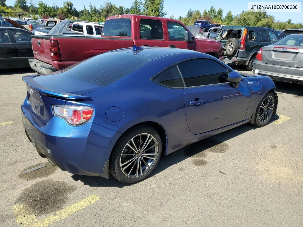 2014 Toyota Scion Fr-S VIN: JF1ZNAA18E8708288 Lot: 69621654