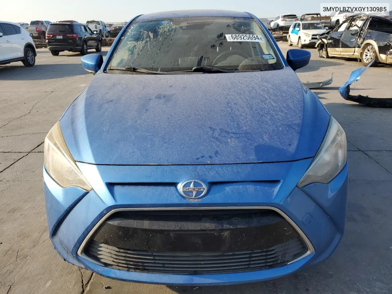 3MYDLBZVXGY130985 2016 Toyota Scion Ia