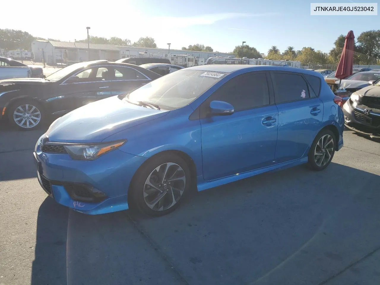 2016 Toyota Scion Im VIN: JTNKARJE4GJ523042 Lot: 70454984