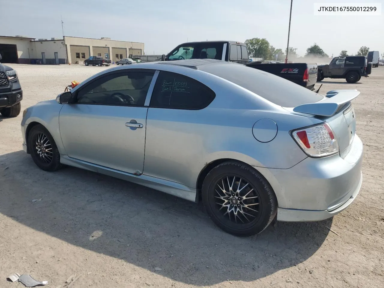 2005 Toyota Scion Tc VIN: JTKDE167550012299 Lot: 69037094