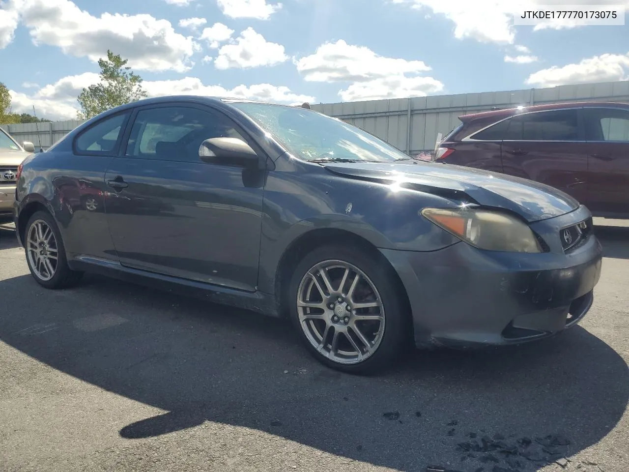 2007 Toyota Scion Tc VIN: JTKDE177770173075 Lot: 71002424