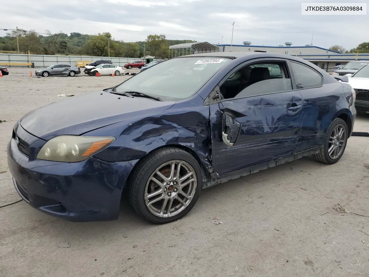 2010 Toyota Scion Tc VIN: JTKDE3B76A0309884 Lot: 71092284