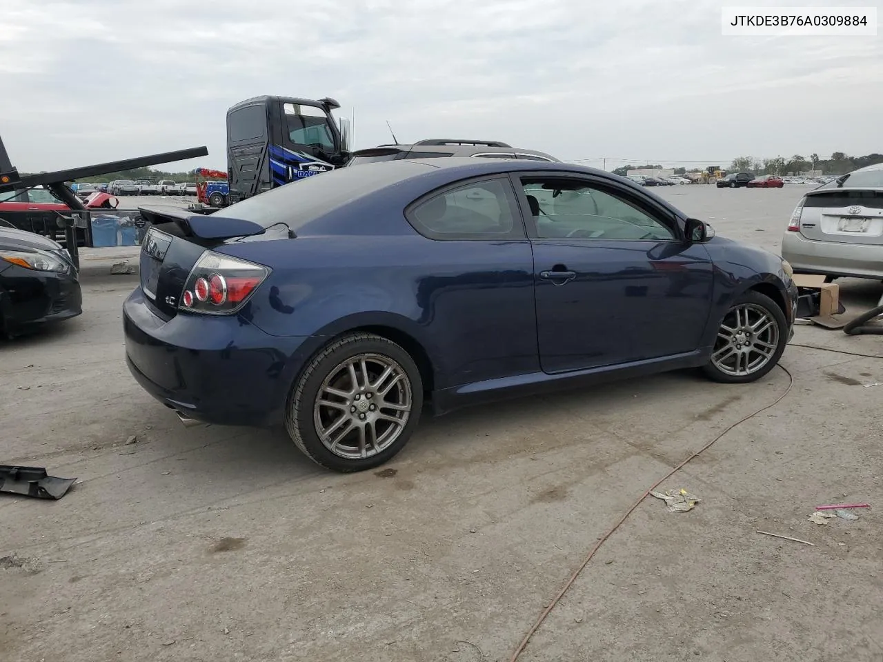 2010 Toyota Scion Tc VIN: JTKDE3B76A0309884 Lot: 71092284