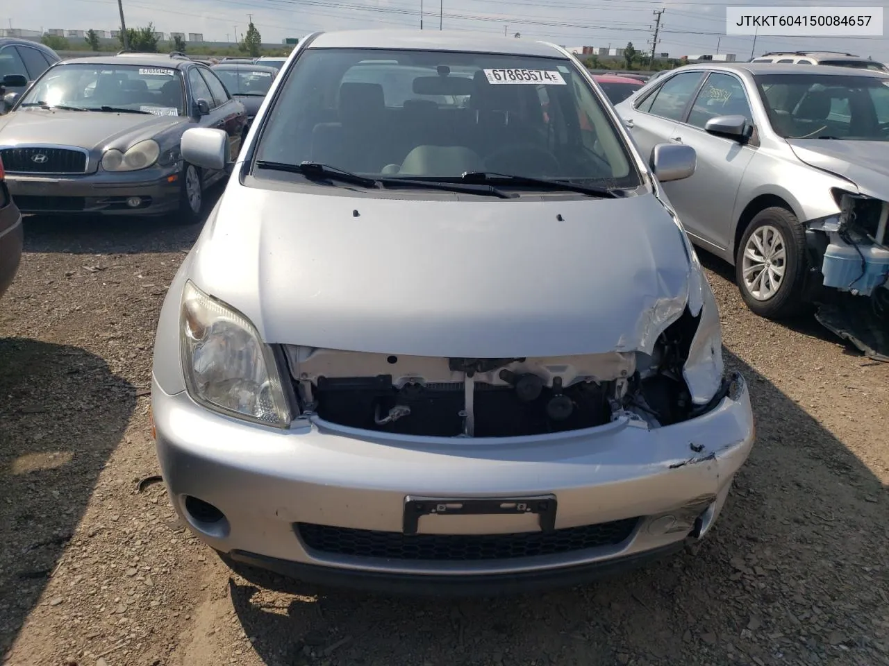 2005 Toyota Scion Xa VIN: JTKKT604150084657 Lot: 67865574