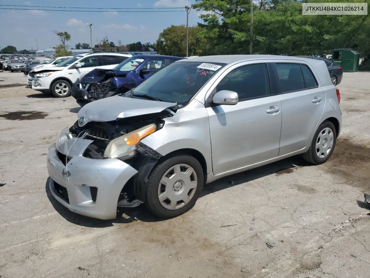 2012 Toyota Scion Xd VIN: JTKKU4B4XC1026214 Lot: 69209974