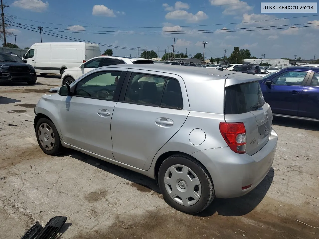 JTKKU4B4XC1026214 2012 Toyota Scion Xd