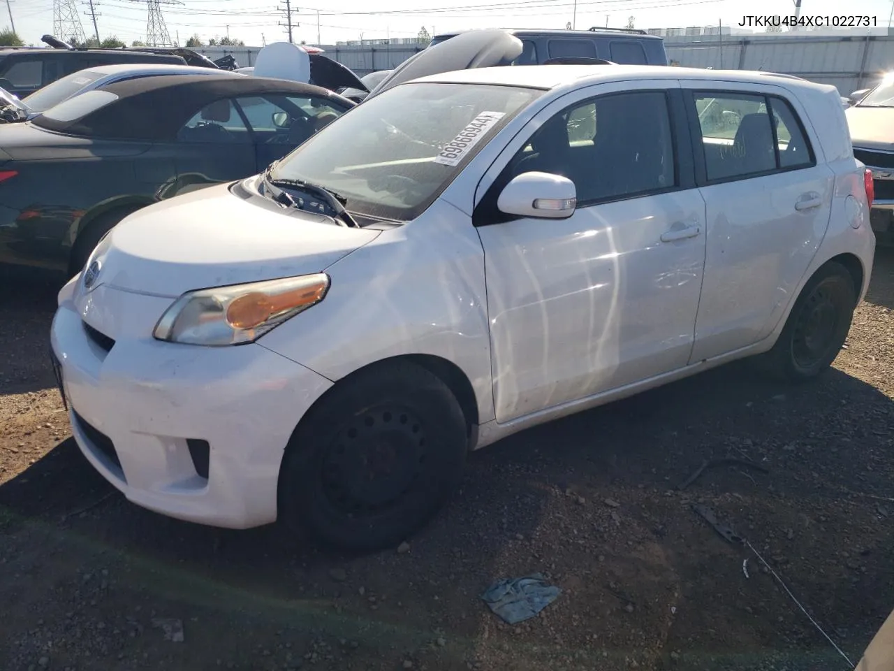 JTKKU4B4XC1022731 2012 Toyota Scion Xd