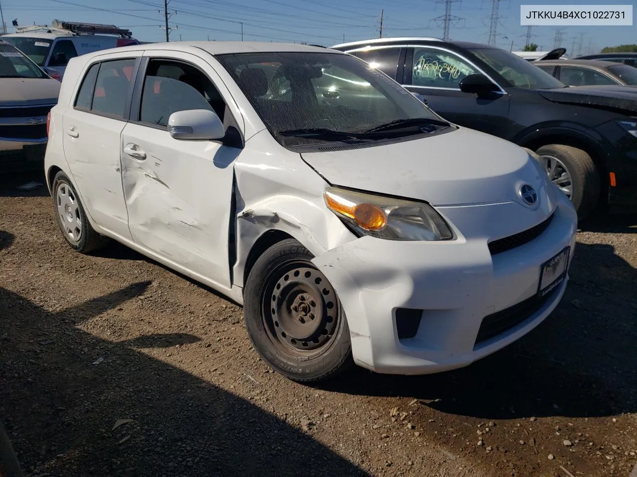 JTKKU4B4XC1022731 2012 Toyota Scion Xd