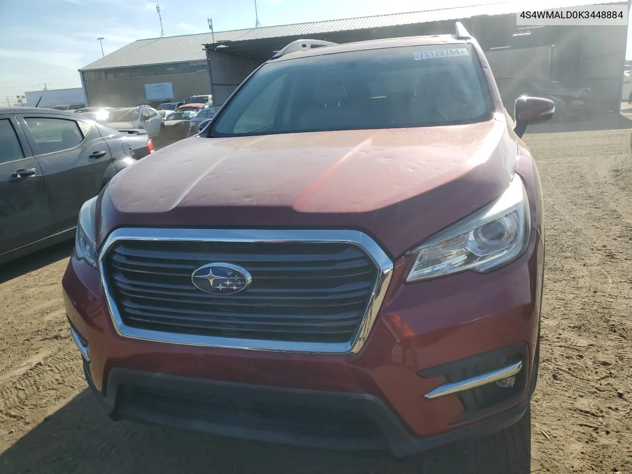 2019 Subaru Ascent Limited VIN: 4S4WMALD0K3448884 Lot: 71179784