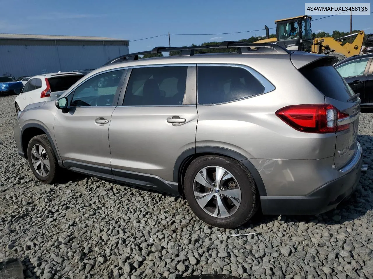 2020 Subaru Ascent Premium VIN: 4S4WMAFDXL3468136 Lot: 70312724