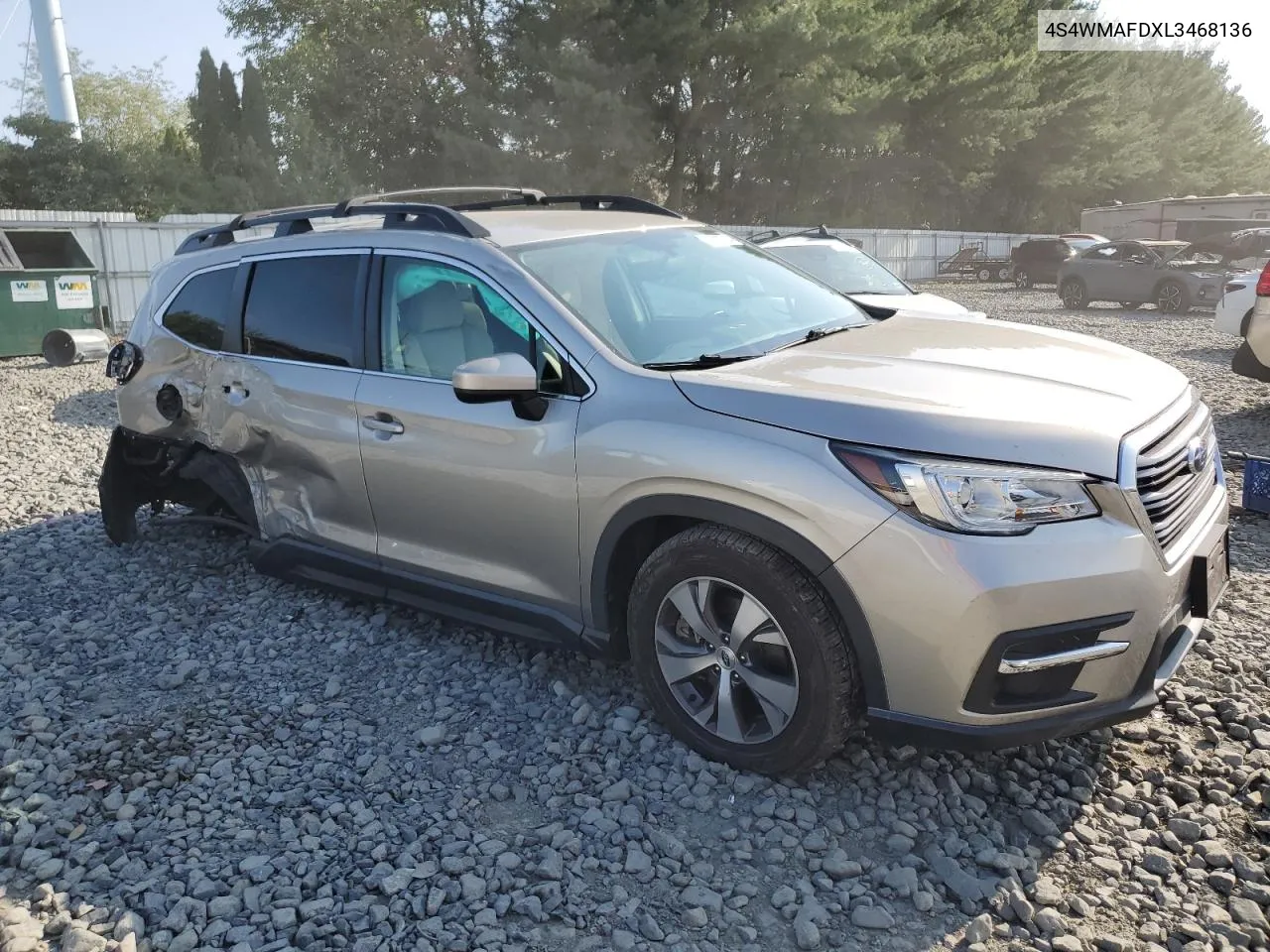 4S4WMAFDXL3468136 2020 Subaru Ascent Premium