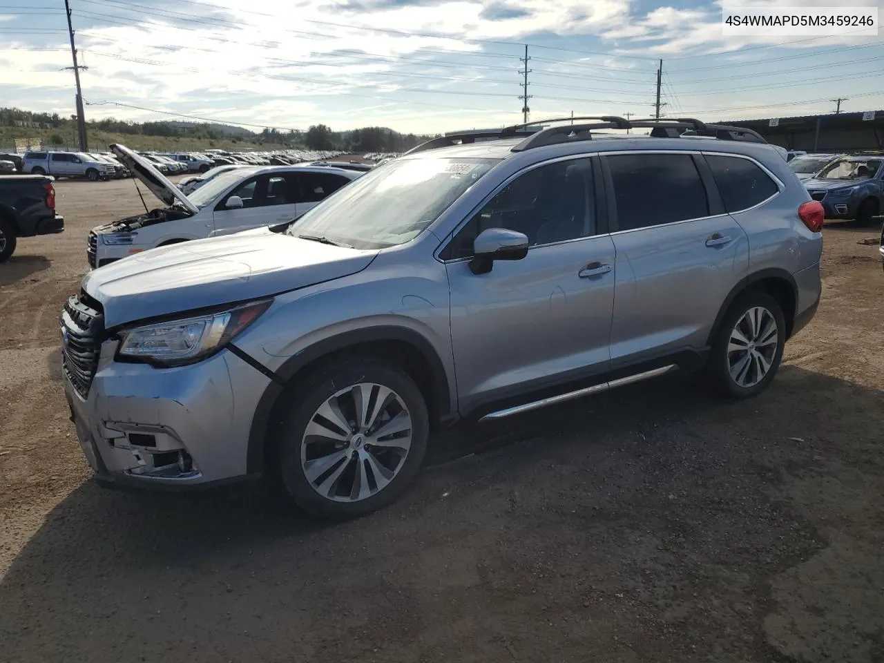 2021 Subaru Ascent Limited VIN: 4S4WMAPD5M3459246 Lot: 71188654