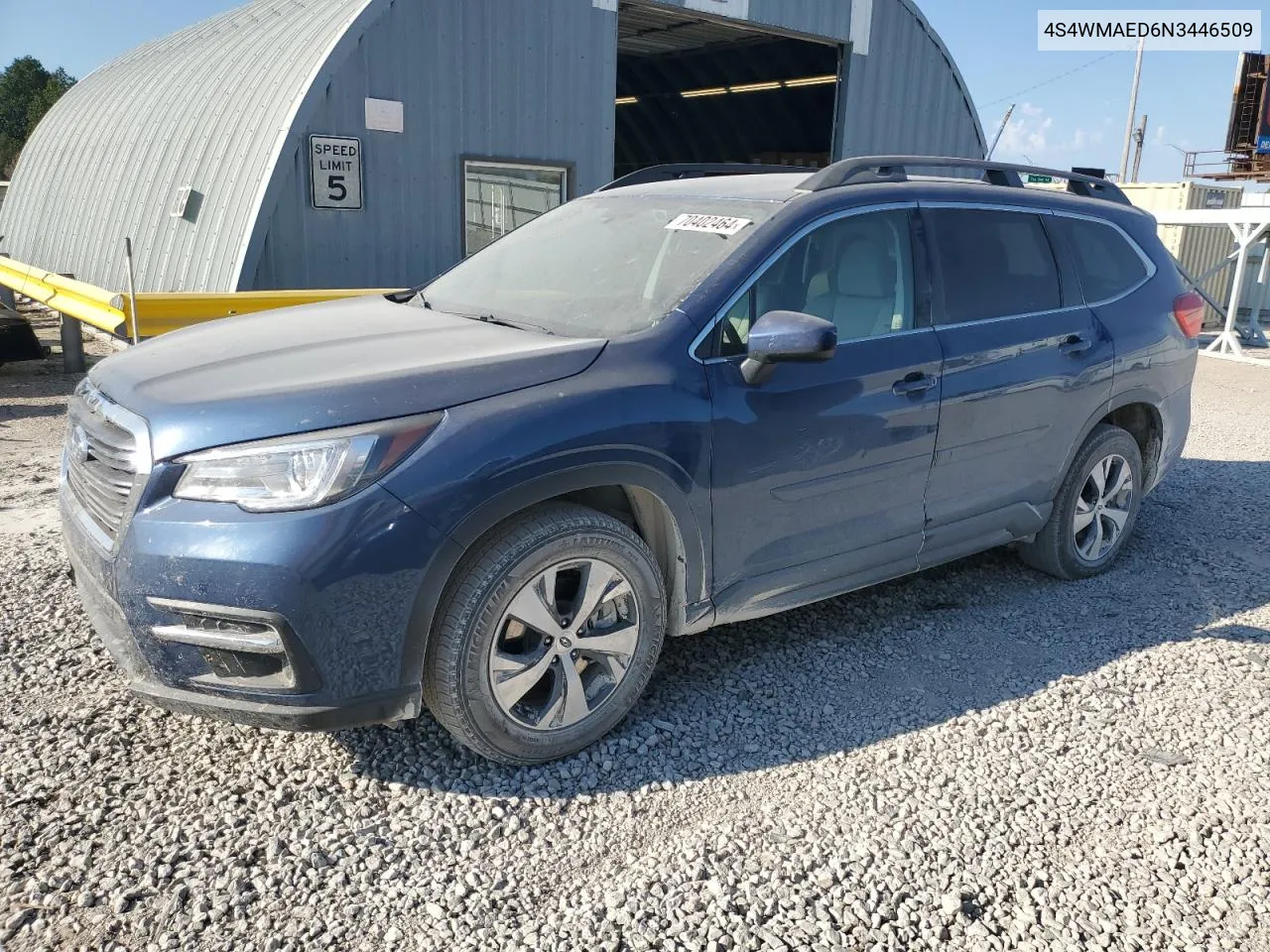 4S4WMAED6N3446509 2022 Subaru Ascent Premium